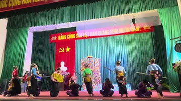 Trò diễn poồn pôồng của dân tộc mường Thanh Hoá. Nghệ nhân Phạm Thị Tắng Ngọc Lặc Thanh Hoá