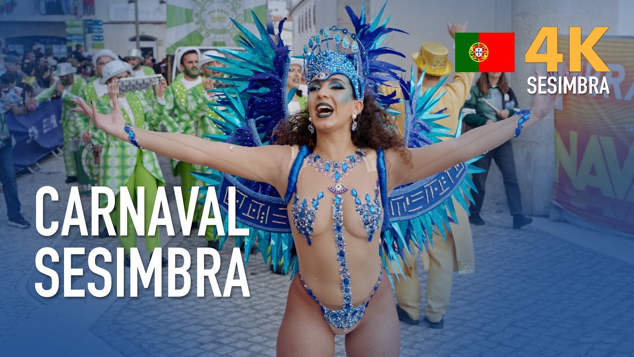 Top Samba Schools Parade | Sesimbra Carnival by the Sea, Portugal