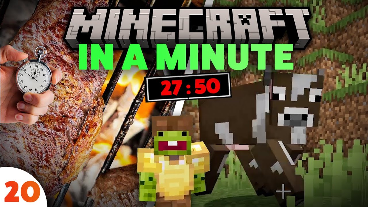 Minecraft Daily Minute Challenge | Day 20 - YouTube