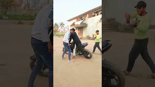 bike stunt practice #golla #foryou #shortsvideo #trending #youtubeshorts