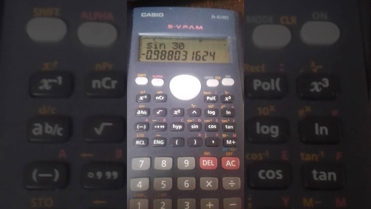 Como Calcular Radianos Na Calculadora Cientifica