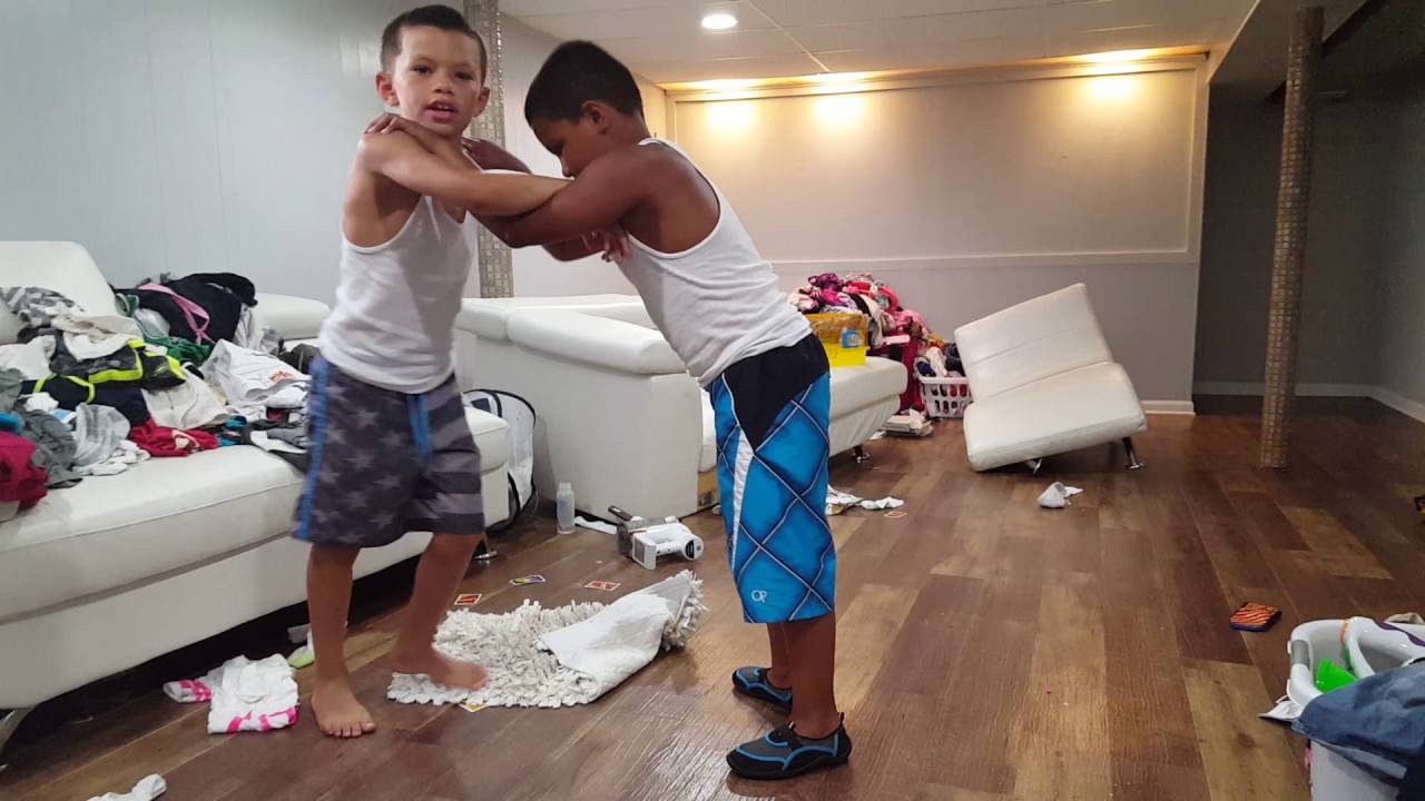 Me and my friend wrestling match part two YouTube