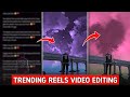 How to edit trending reels  vn editor  chat  heart  puzzle  broken reel editing
