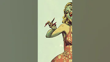 Pin Up Zombie Midjourney Vol 1 Ia Midjourney Pin Up 50 S Retro Zombie Woman 