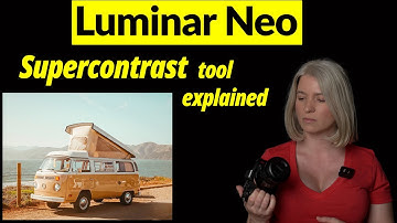 Luminar Neo. Supercontrast tool explained with examples