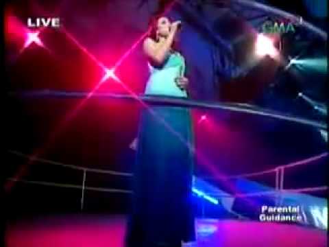 Frencheska Farr Singing For Sarah Labahti - Starstruck Final 5 Elimination Night 14-2-2010