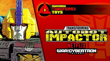 How to Transform Transformers AUTOBOT IMPACTOR - Netflix - War for Cybertron Trilogy - 3.T 125