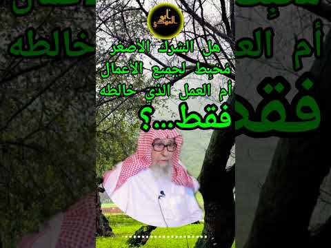 هل الشرك الأصغر محبط لجميع الأعمال أم للعمل الذي خالطه فقط فضيلةالشيخ صالح بن الفوزان حفظه الله