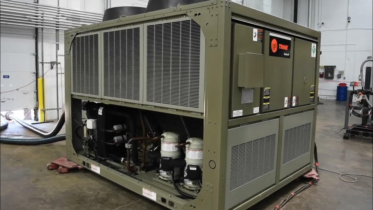 Trane CGAM 52 Ton AirCooled Chiller SKU 2888 YouTube