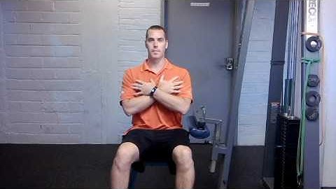 Seated Trunk Rotation & Sidebend Iso
