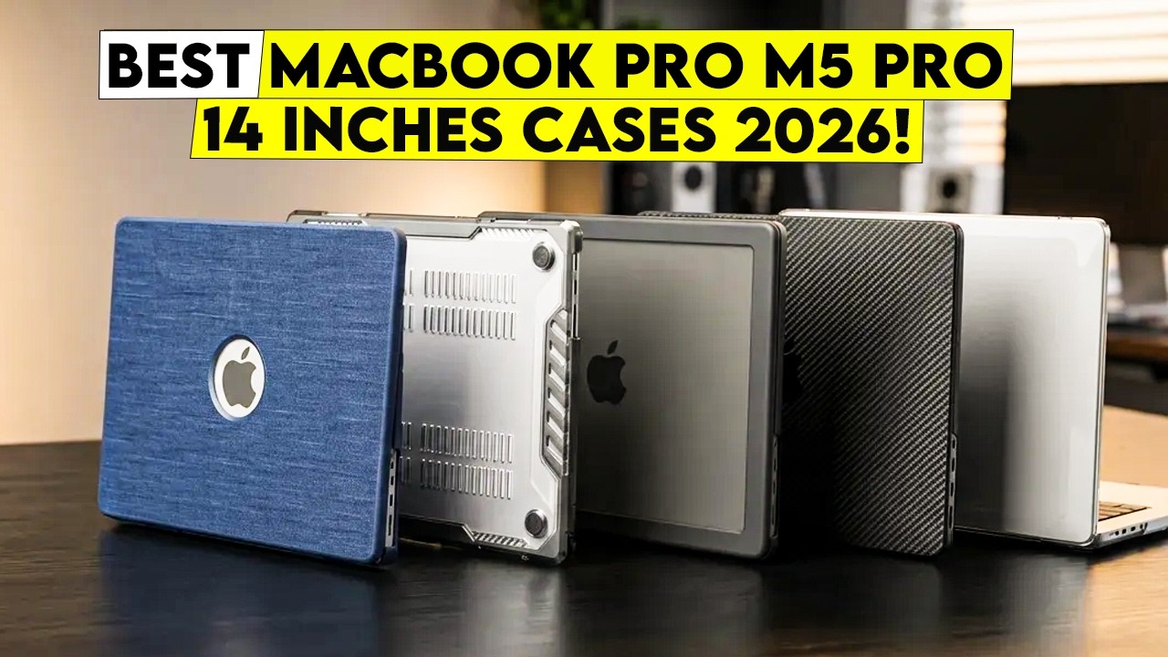 Top 6 Best Macbook Pro m5 Pro 14 Inch Cases 2026🔥 That Protect Your ...