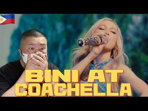 🇵🇭🇰🇷🔥Korean Hiphop Junkie react to BINI - Blush - Live at Coachella 2026 (TGL/ENG SUB)