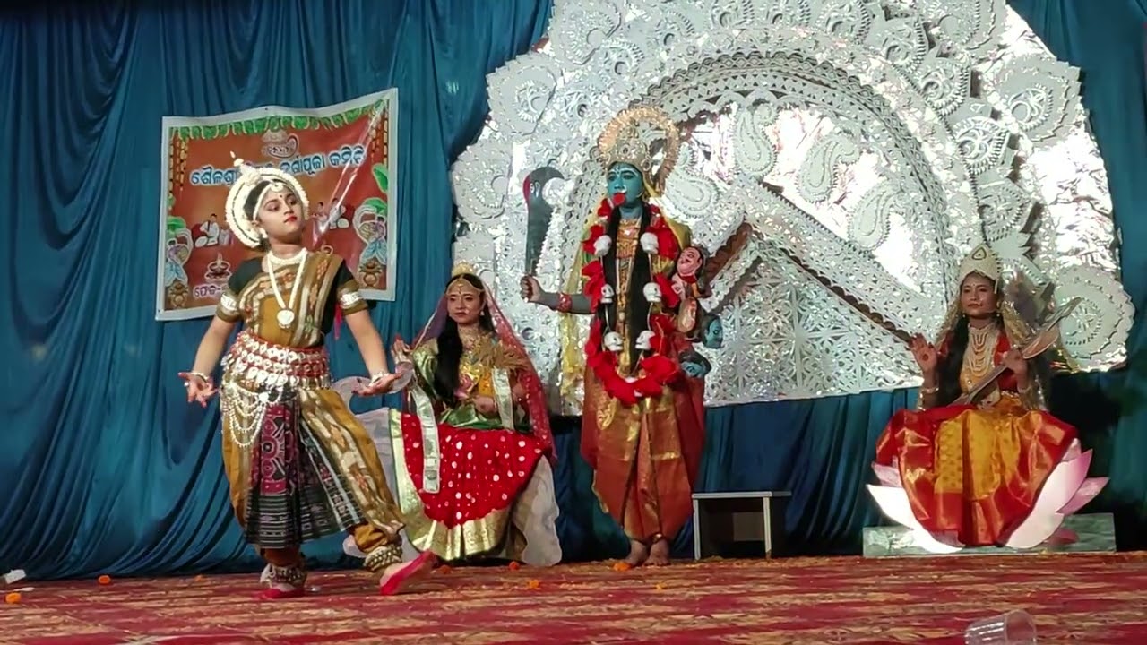 Odissi  dance # Mahakali # 2025 # Brahmakumaris Chaitanya Devi Jhanki 