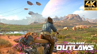 Star Wars Outlaws - Toshara Free Roam Open World Gameplay (4K 60FPS)