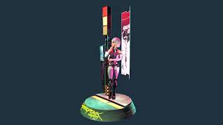 Lucy Diorama 3D Model from Cyberpunk: Edgerunners