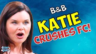 Bold and the Beautiful: Katie STUNS With 5 HUGE Moves - Logan CRUSHES Forresters!! | Soap Dirt B&B