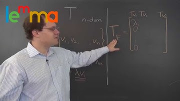 Linear Algebra 19p: Proof that Eigenbasis Yields a Diagonal Matrix