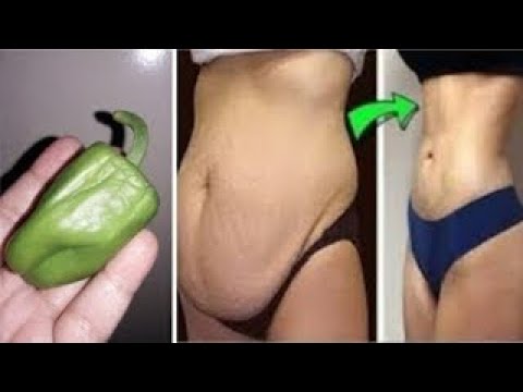 Pepper Tea to Lose Belly Fat in 1 Week - Pepper Drink for Instant Belly Fat Burner, Get Flat Stomach