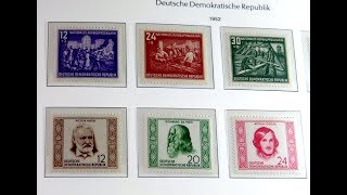 Briefmarken Wertvoll Oder Nicht Der Ungefahre Wert Der Briefmarken Der Ddr Von 1952 Youtube
