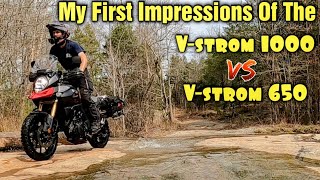 Suzuki V-strom 1000 First Ride Impressions | How Does It Compare To The V-strom 650?