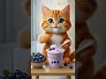 القطه المشمشيه تاكل زبادي التوت Funnycats Funnymeow8 Ai Story Catshorts Aicat Cat القطه المشمشيه تاكل زبادي التوت Funnycats Funnymeow8 Ai Story Catshorts Aicat Cat