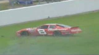 Michael Waltrip Spins Dale Earnhardt Jr. 2007 Gatorade Duel