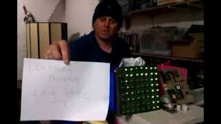 Andy's LED matrix prototype (circa 1992, still working)