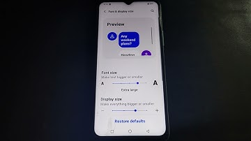 how to set font and display size setting Vivo V25, Vivo V25 font and display size setting