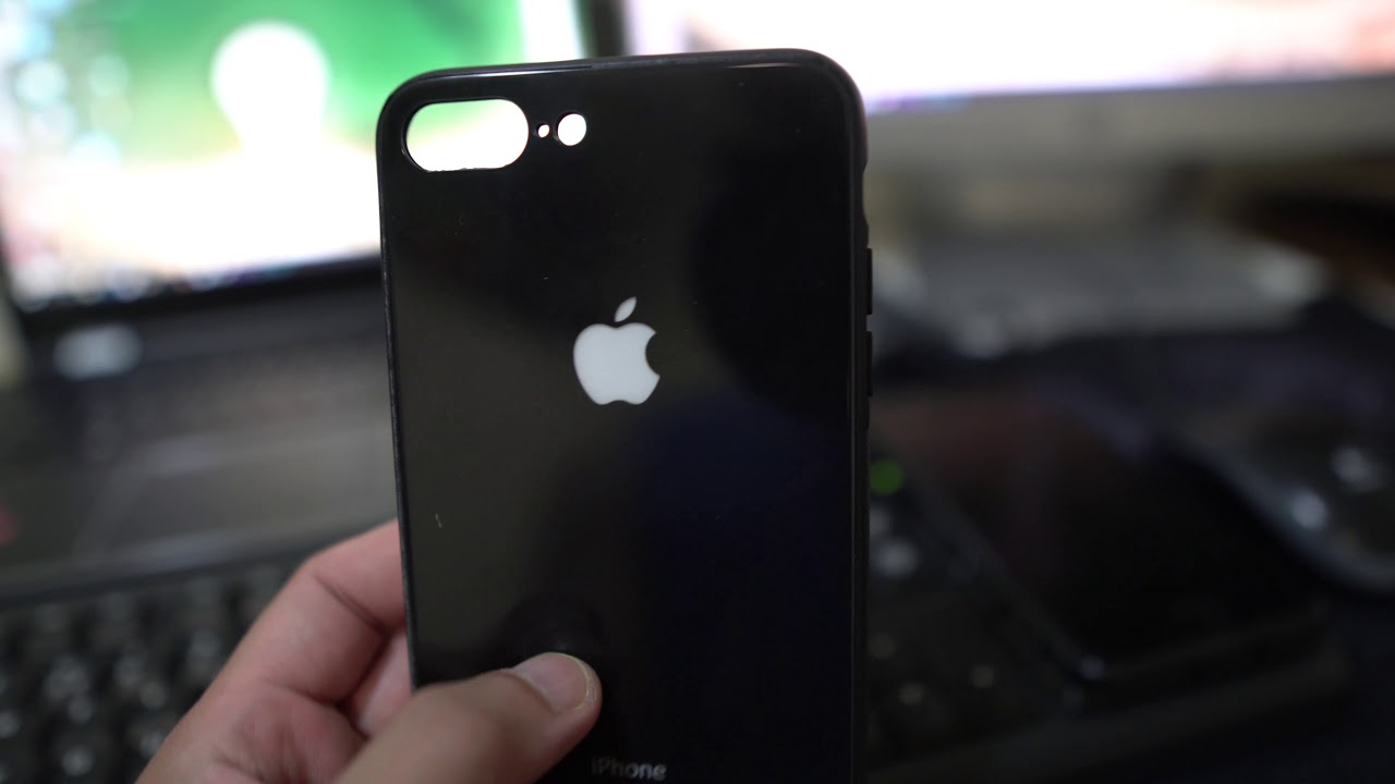 Glowing Apple logo Iphone case by Sixkros YouTube
