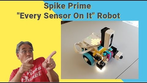 Spike Prime All Sensors On Robot