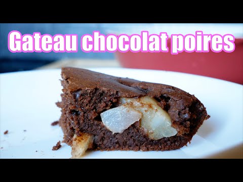 gâteau-au-chocolat-poires-light-🍐
