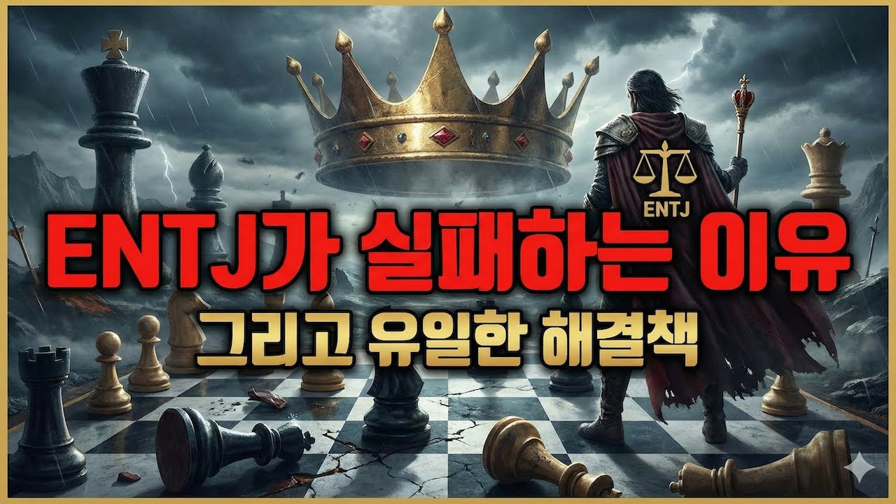 ENTJ(통솔자) 완벽 분석: 야망을 현실로 만드는 리더의 조건 (성격유형 팩폭 & 성공 전략)