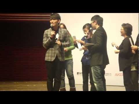 20111221 楊宗緯 深圳原色見面會 11. 對鴿迷唱生日快樂歌.MP4