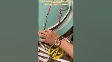 how to make mirror light with touch sensor.  #manufacturer #touchswitch #mirrorwork #mirror #diy