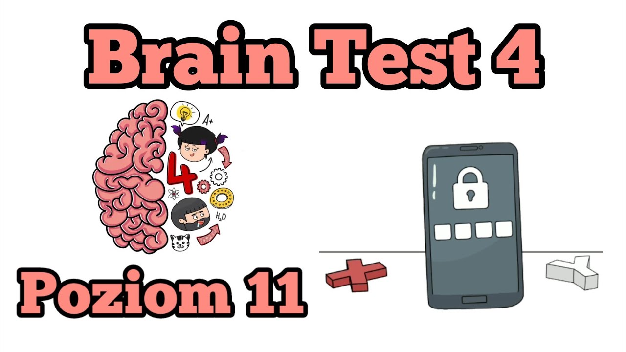 Brain Test 4: Tricky Friends - Poziom 11: Solution