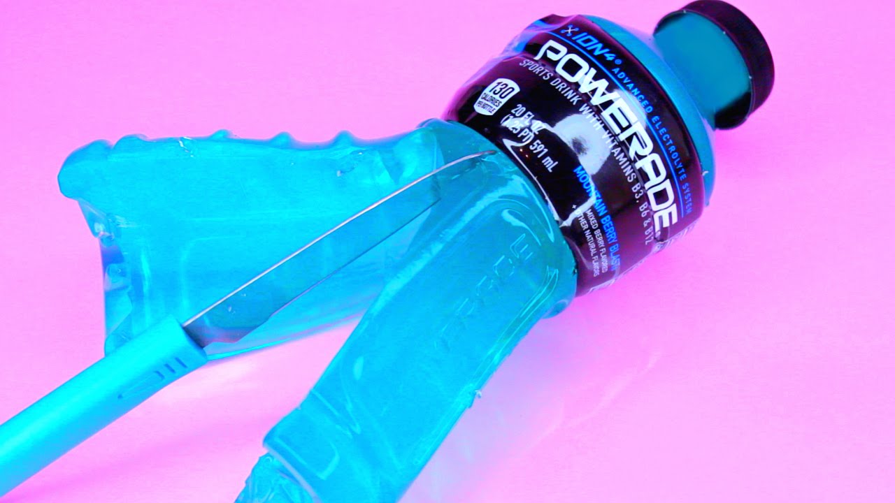 How To Make Real Powerade Drinking Water Pudding Jelly Cooking Learn