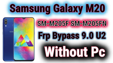 Samsung M20 Google Lock Bypass U2  | How to Bypass Frp M205F | | New Method 2019 |