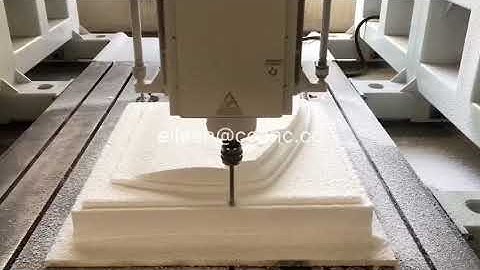 3 axis CNC gantry milling machine making foam stamping die mold