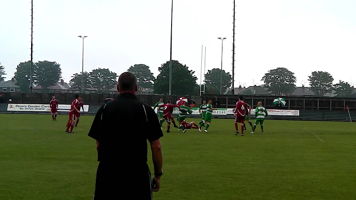 Tony Hackworth's 1st goal against Parkgate