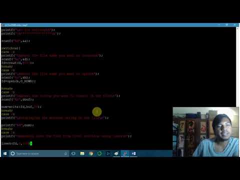 File Handling System Calls: Experiment 7(UNIX lab)