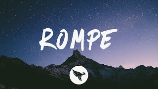 Dalex - Rompe (Letra / Lyrics) ft. Lenny Tavárez chords