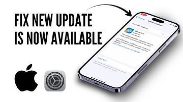 How to Fix New iOS Update is Now Available Problem