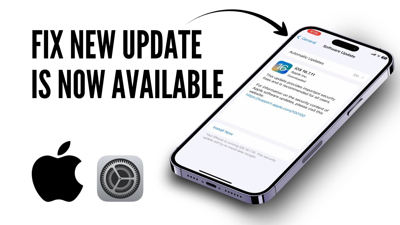 How to Fix New iOS Update is Now Available Problem - YouTube