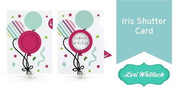 Iris Shutter Card