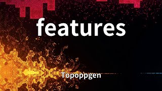 Topoppgen - features (Lyrics)