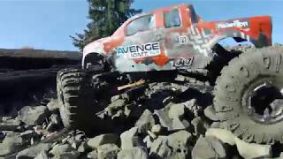 Redcat Racing/Helion Combo - Rock Crawlin @ the Tracks!