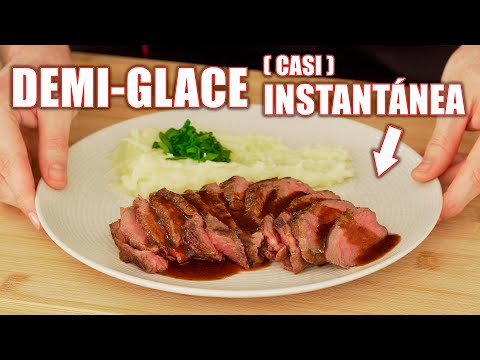 Beef Tenderloin with (Almost) Instant Demi-Glace Sauce | The Best Recipe for this Christmas