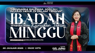 Download Lagu [LIVE] Ibadah Minggu Pagi (Kuncikan Tahun) - 25 Januari 2026 MP3