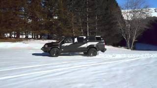 NISSAN NAVARA 2004 NEIGE GLISSE SNOW PLAY DECAT