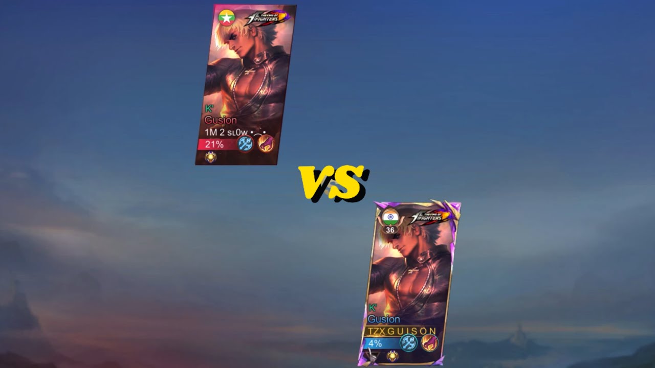 Guison k’ skin 1vs1 | custom match | how will win | #mlbb #game  #kof 